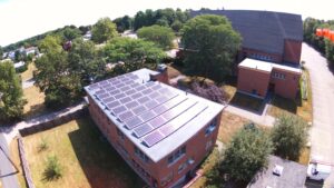 Medium-scale commercial solar panel installation for a nonprofit in Dedham, MA by Brightstar Solar