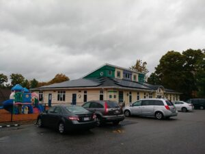 100-panel rooftop solar installation at Our Future Learning Center daycare in Marlborough, MA by Brightstar Solar.